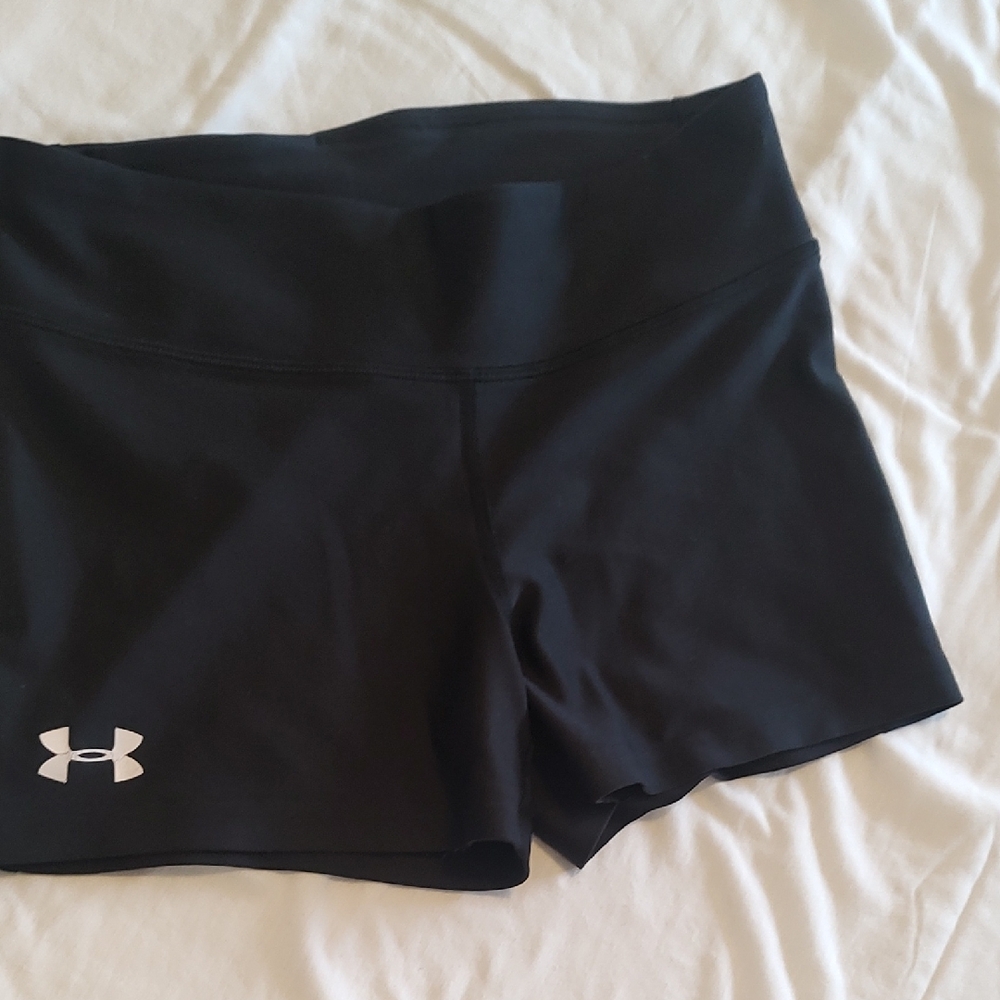 Under Armour Women's Black Athletic Shorts
